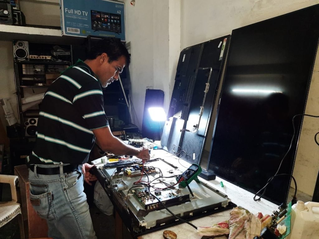 VU LED TV Repair works
